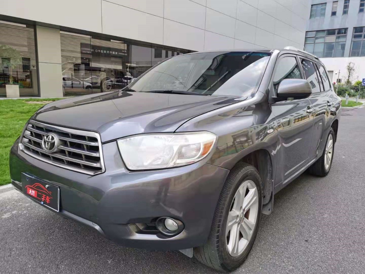 2009 Toyota Highlander 2.7 manual self-integrated two-wheel drive 7-seater supreme version 259,000 kilometers