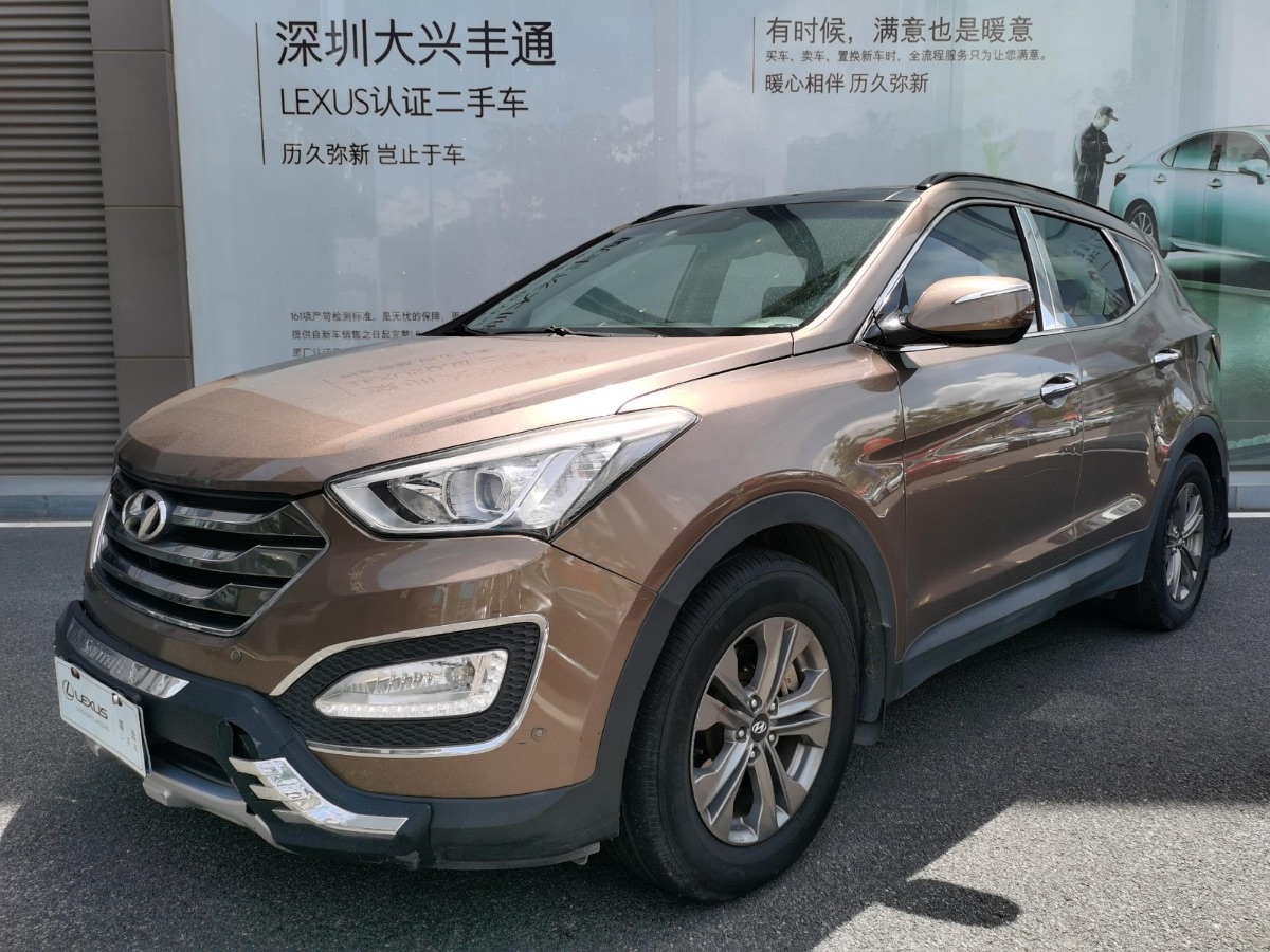 2013 Hyundai Shengda 2.4 self-in-one GLS two-wheel drive intelligent 5 seats 140,000 kilometers