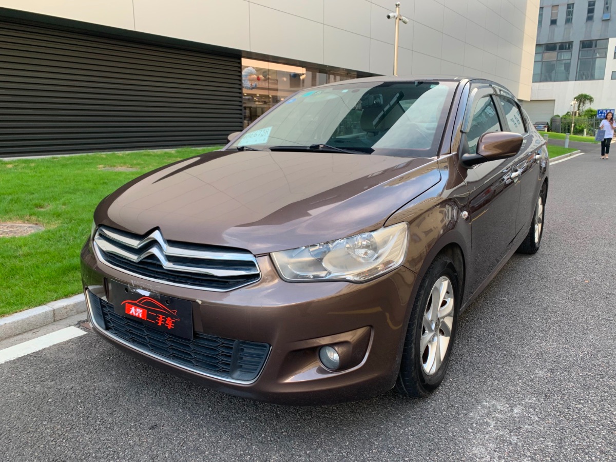2014 Citroen Elysee 1.6 Manual Fashion 160,000 kilometers